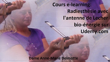FORMATION/COURS ANTENNE DE LECHER BIO-ENERGIE NIVEAU 1&2 - PRATIQUER LA RADIESTHESIE