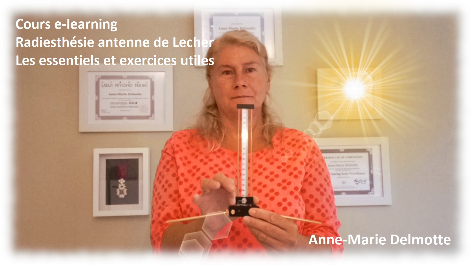 Photo du cours Radiesthesie antenne de Lecher - essentiels et exercices utiles